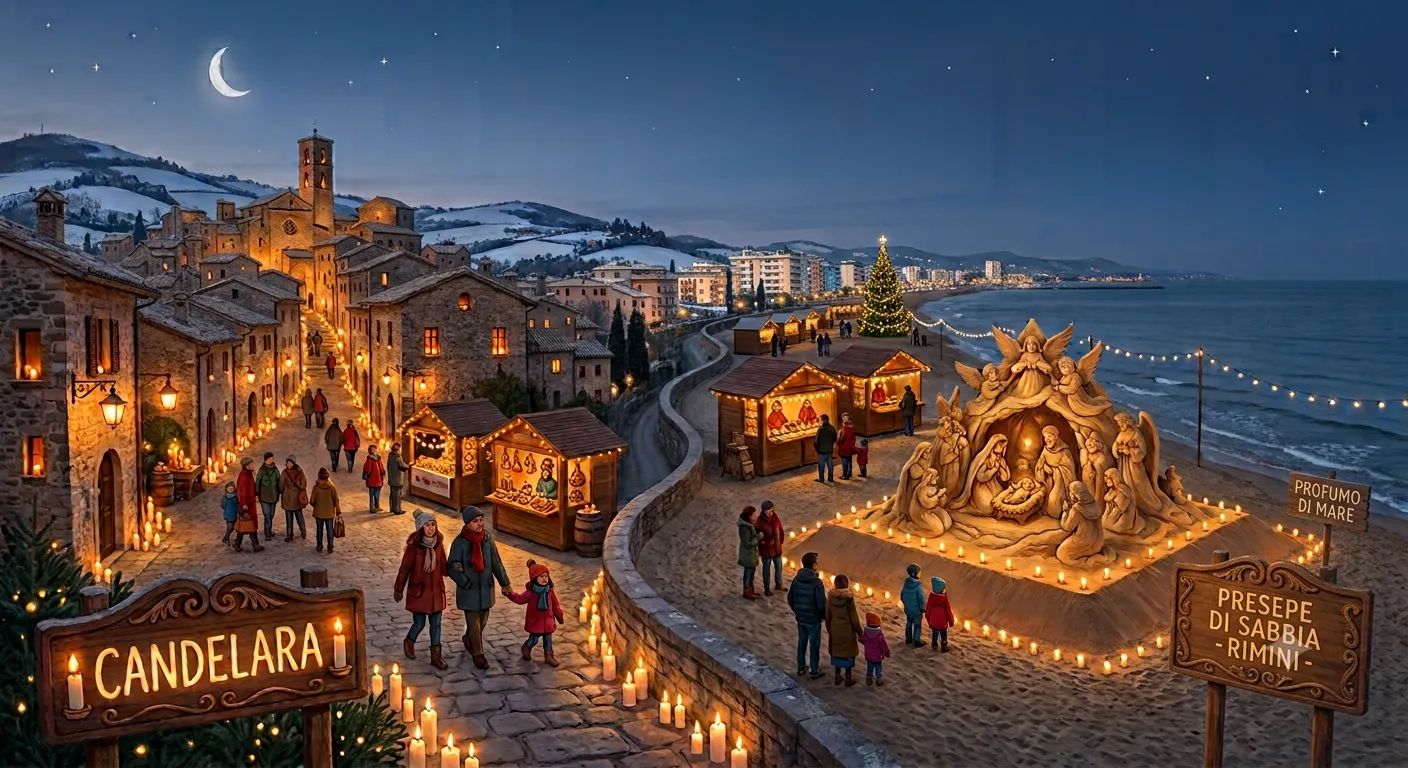 La Magia del Natale tra CANDELARA e RIMINI